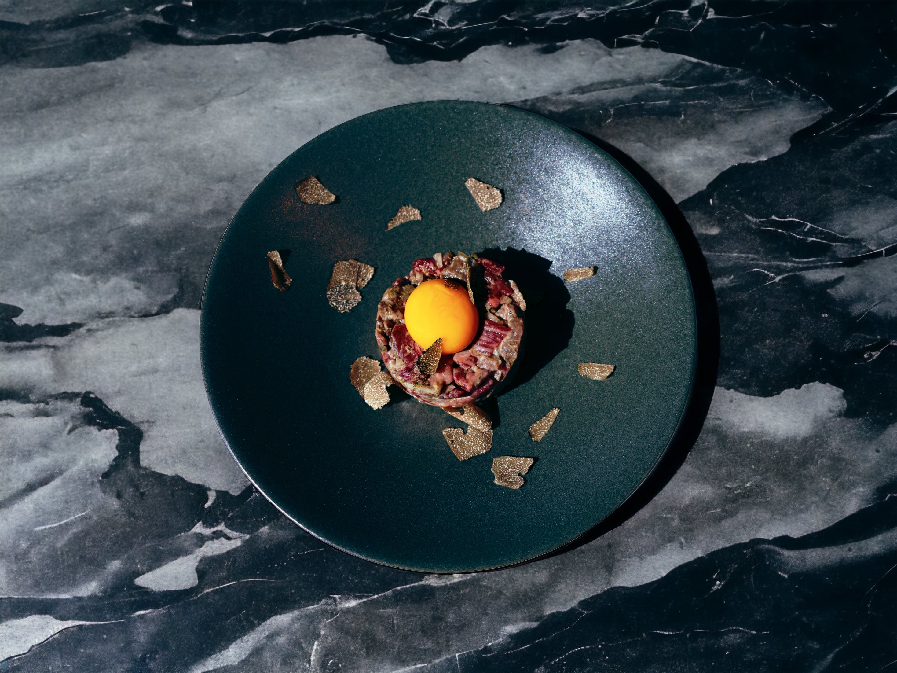Truffle wagyu beef tartare
