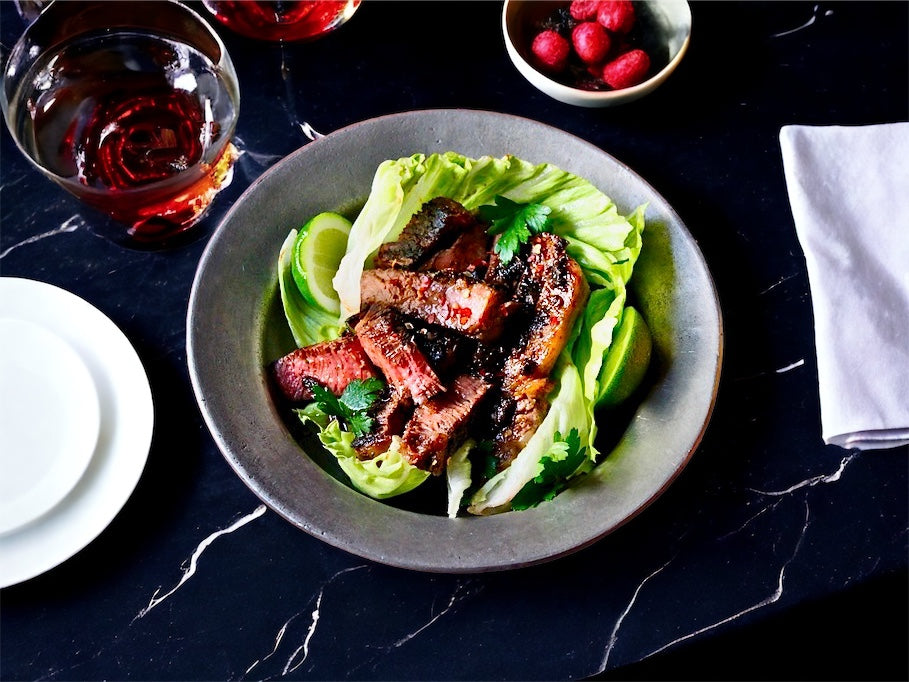 Miso marinated Wagyu steak
